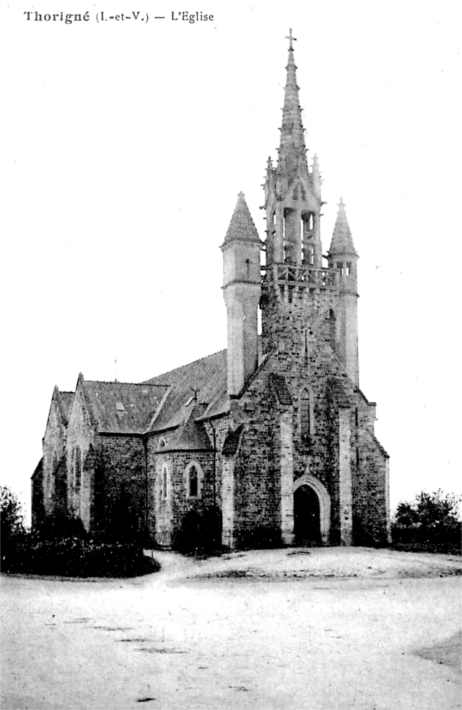 Eglise de Thorign-Fouillard (Bretagne).