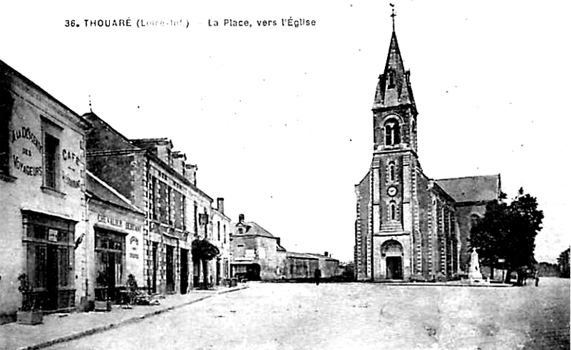 Ville de Thouar-sur-Loire (Bretagne).