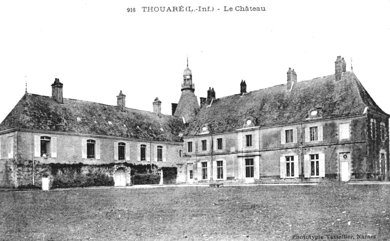 Chteau de Thouar  Thouar-sur-Loire (Bretagne).