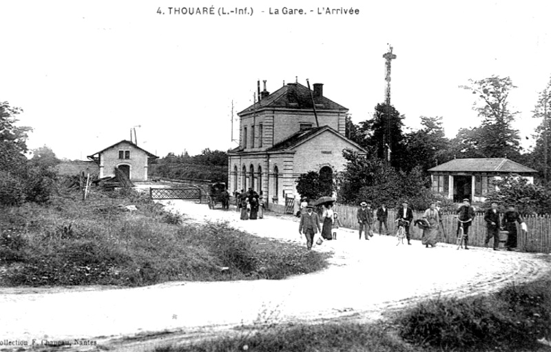 Ville de Thouar-sur-Loire (Bretagne).