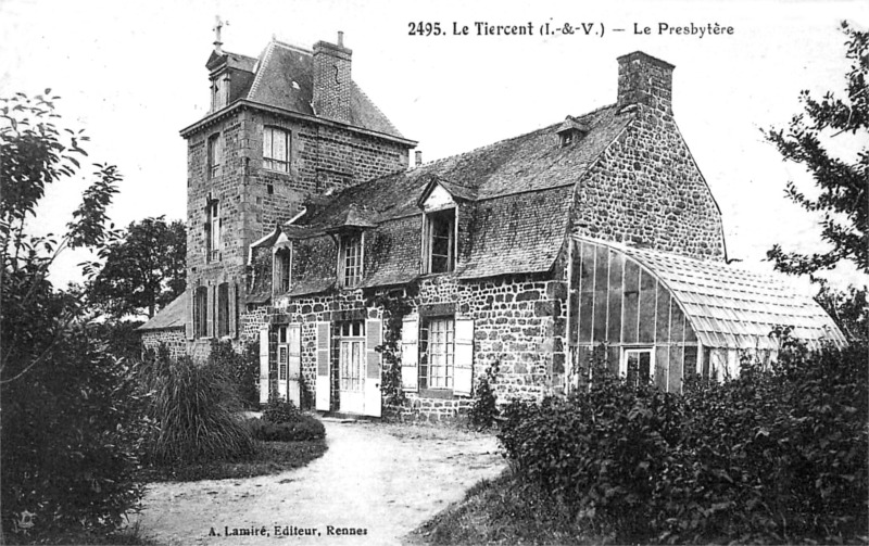 Presbytre de la ville de Tiercent (Bretagne).
