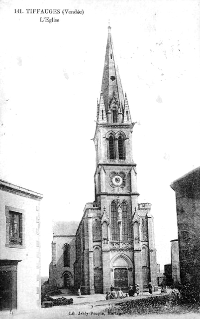 Eglise de Tiffauges (Vende).