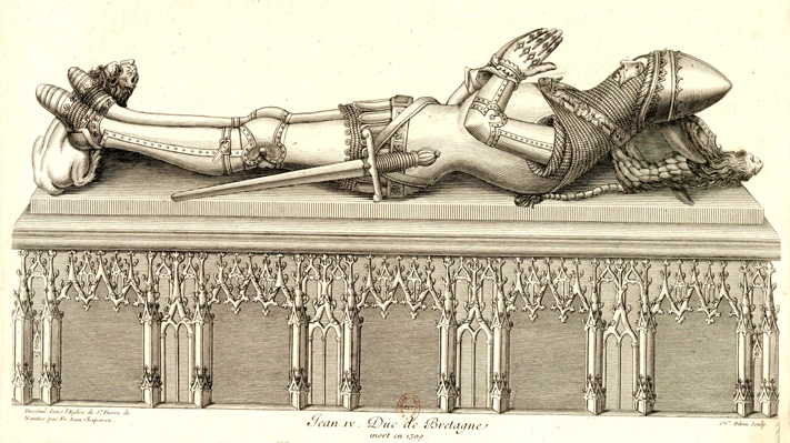 Tombeau du duc de Bretagne, Jean IV.