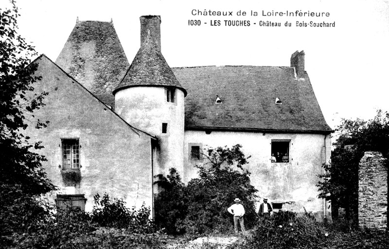 Chteau du Bois-Souchard des Touches (anciennement en Bretagne).