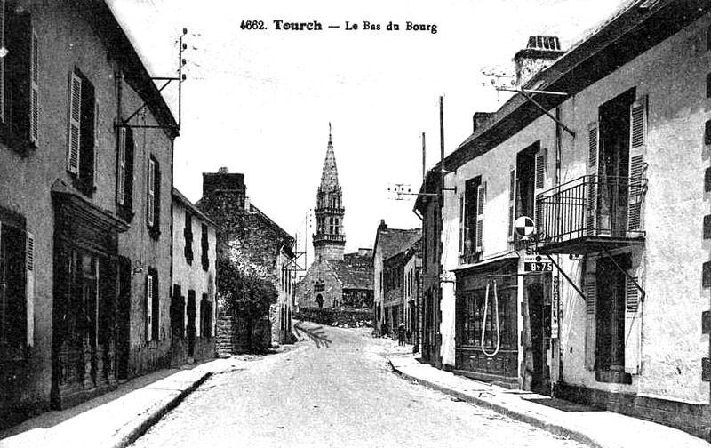Ville de Tourch (Bretagne).