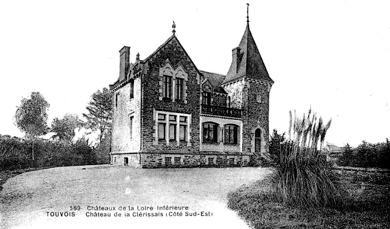 Chteau de la Clrissais  Touvois (Bretagne).