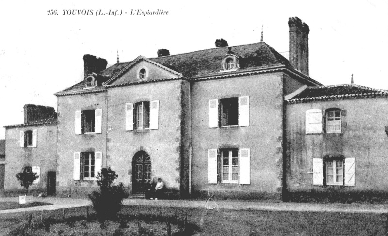 Manoir de l'Espiardire  Touvois (Bretagne).