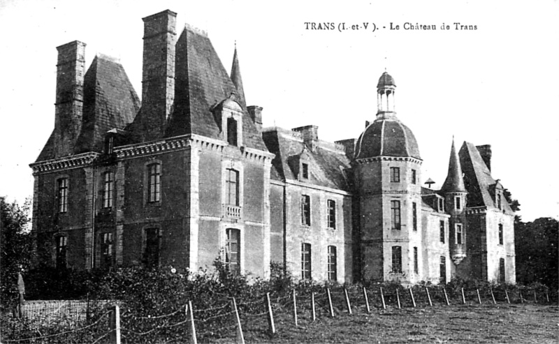 Chteau de Trans-la-Fort (Bretagne).