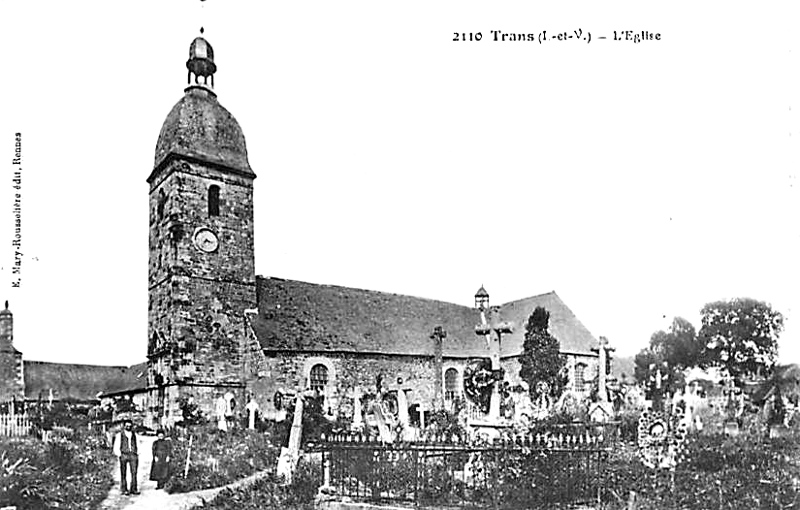 Eglise de Trans-la-Fort (Bretagne).
