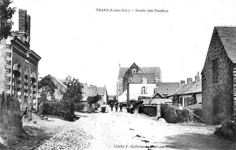 Ville de Trans-sur-Erdre (anciennement en Bretagne).