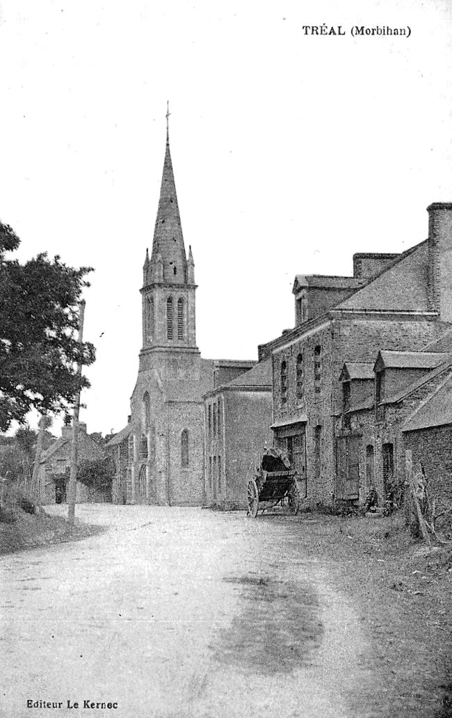 Eglise de Tral (Bretagne).