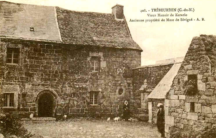 Trbeurden (Bretagne) : manoir de Kerario ou Kerariou