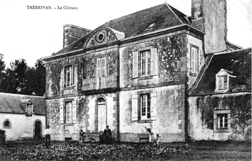Chteau de Trbrivan (Bretagne).