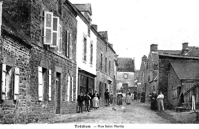 Ville de Trdion (Bretagne).