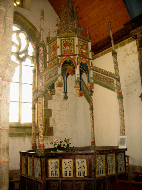 Trdrez-Locqumeau : glise Notre-Dame de Trdrez (en Bretagne)