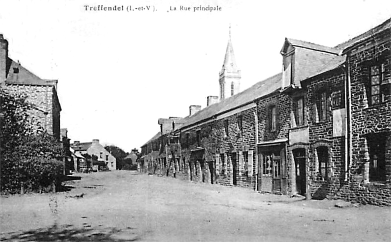 Ville de Treffendel (Bretagne).