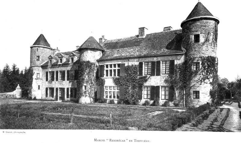 Manoir de Trefflan (Bretagne).