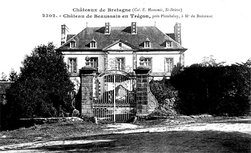 Chteau de Beaussais  Trgon (Bretagne).