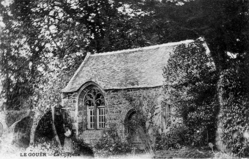 Trgrom (Bretagne) : la chapelle du Gouer.