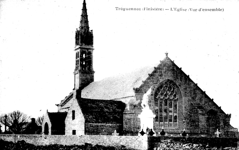 Eglise de Trguennec (Bretagne).