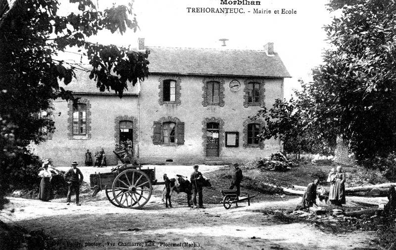 Ville de Trhorenteuc (Bretagne).