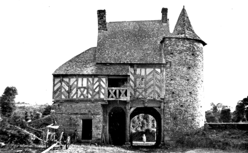 Chteau de Gautro  Trhorenteuc (Bretagne).