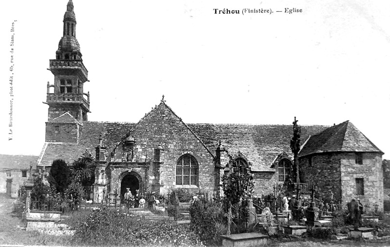 Eglise de Tréhou (Bretagne).