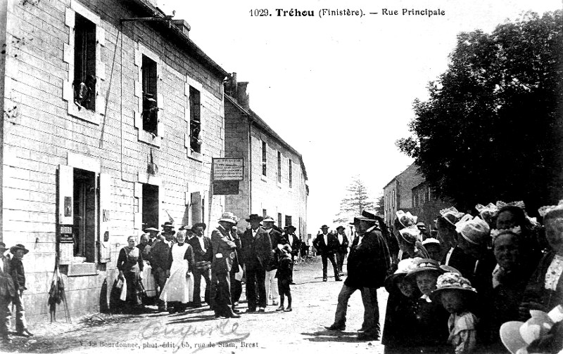 Ville de Tréhou (Bretagne).
