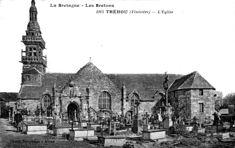 Eglise de Tréhou (Bretagne).