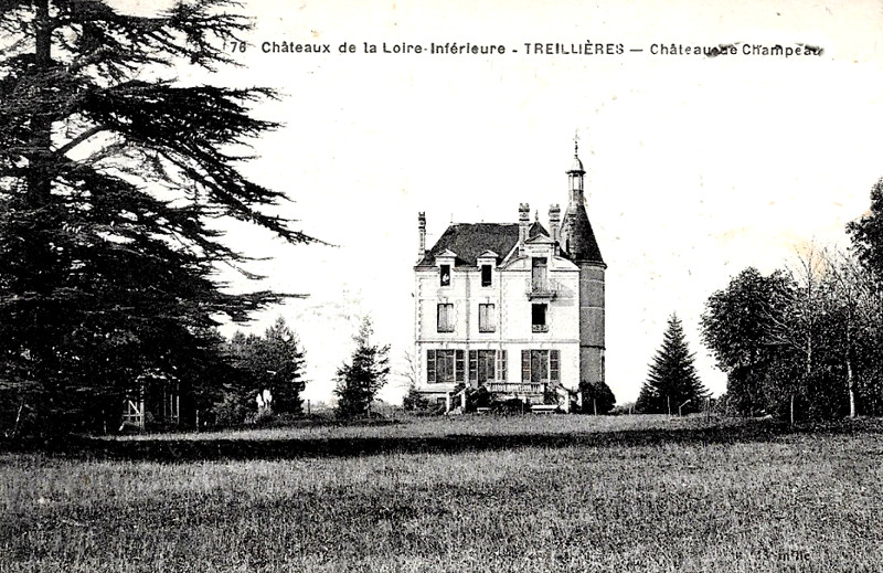 Chteau de Treillires (Bretagne).