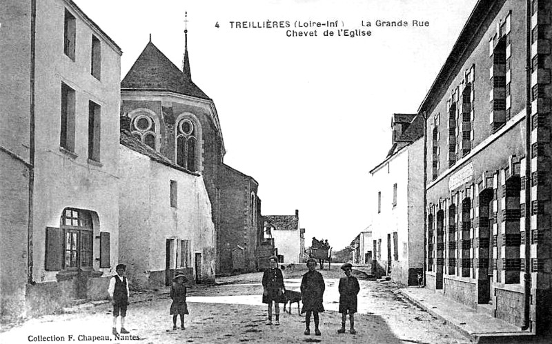 Ville de Treillires (Bretagne).