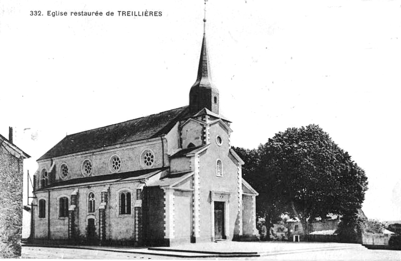 Eglise de Treillires (Bretagne).