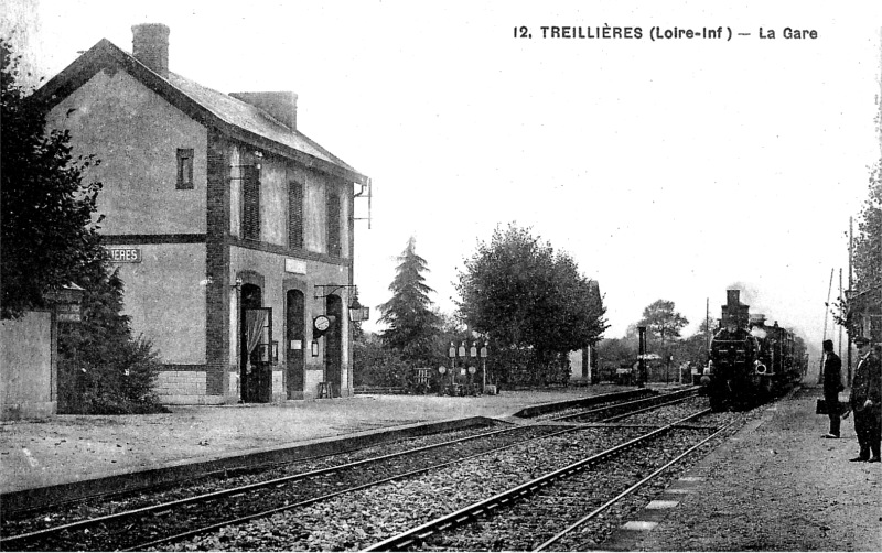 Gare de Treillires (Bretagne).