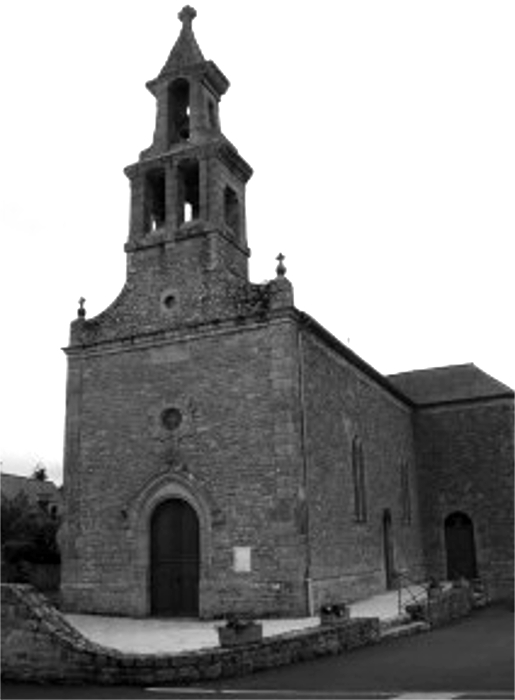 Eglise de Trlivan (Bretagne).