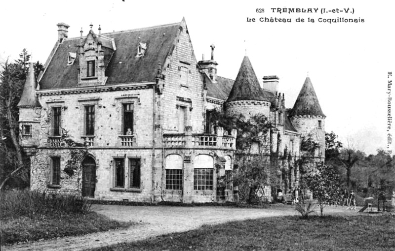 Manoir de la Coquillonais  Tremblay (Bretagne).