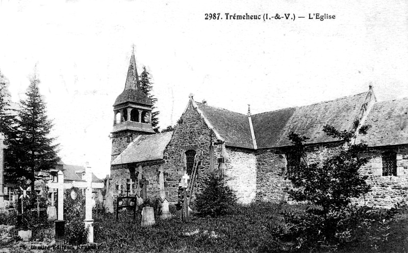Eglise de Trmeheuc (Bretagne).