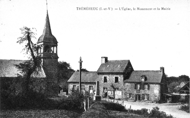 Ville de Trmeheuc (Bretagne).