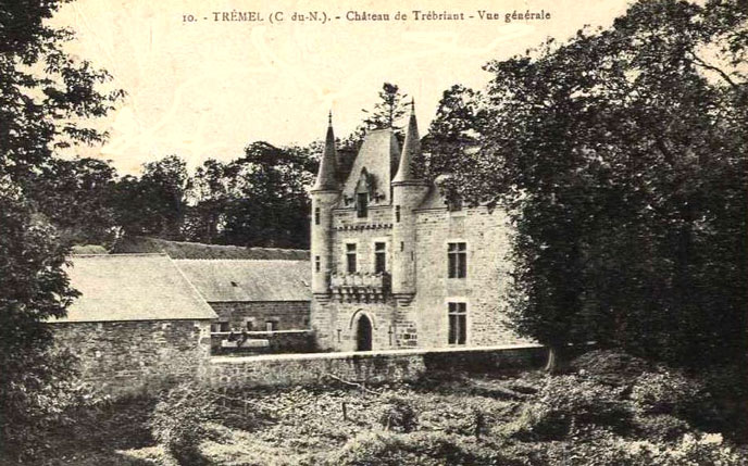 Trmel (Bretagne) : manoir de Trbriant