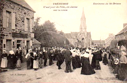 Ville de Trmuson (Bretagne).