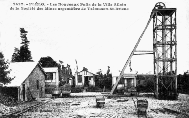 Mines de plomb de Trmuson (Bretagne).