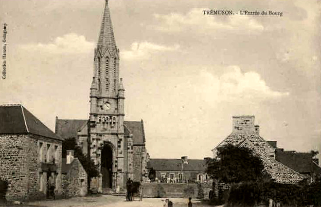 Ville de Trmuson (Bretagne).