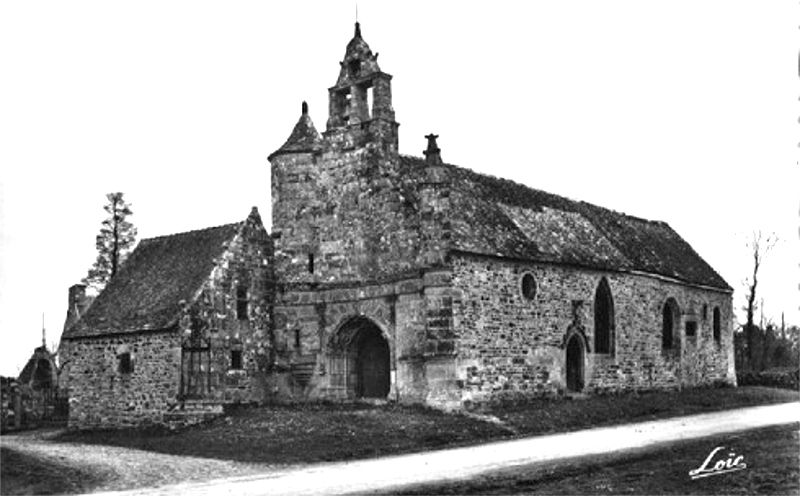 Chapelle Saint-Antoine de Tressignaux (Bretagne).
