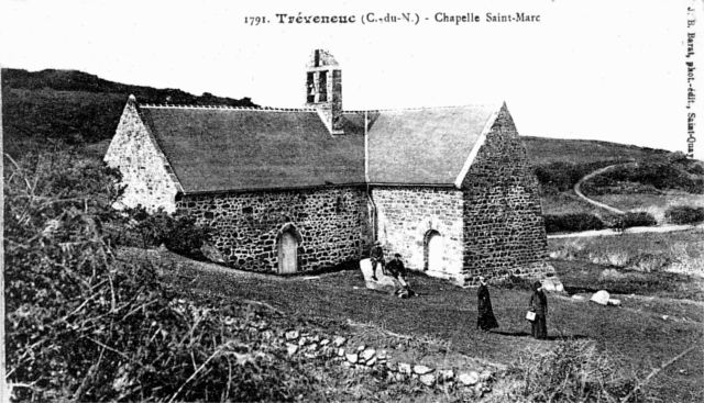 Trveneuc (Bretagne) : chapelle Saint-Marc.