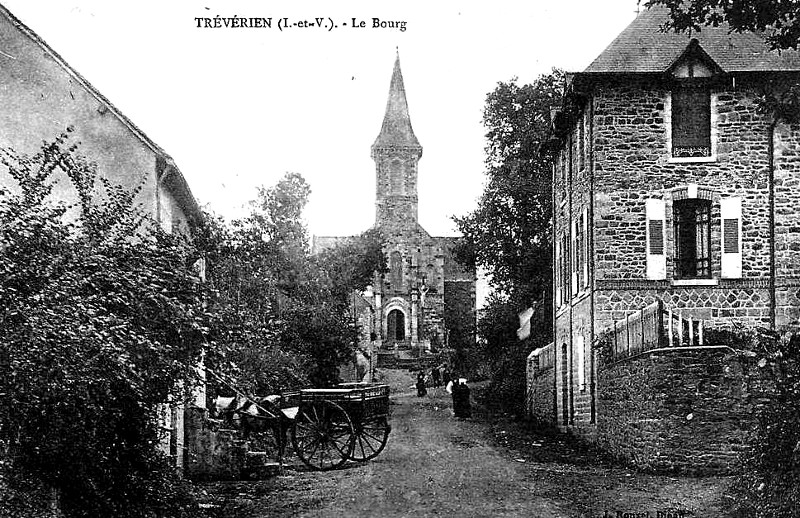 Ville de Trvrien (Bretagne).