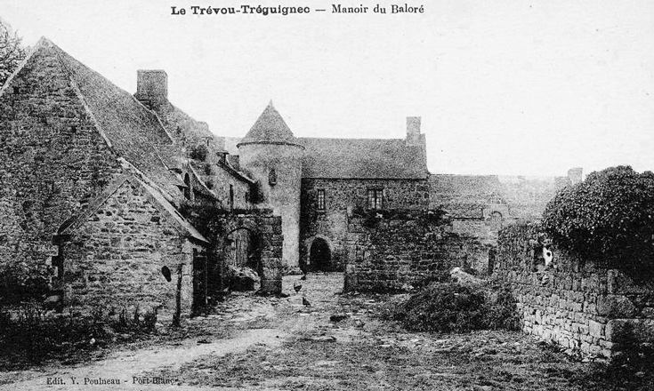 Trvou-Trguignec (Bretagne) : manoir de Balor