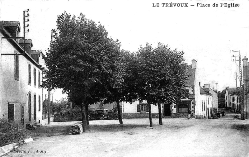 Ville du Trvoux (Bretagne).