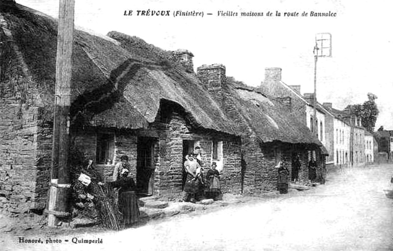 Ville du Trvoux (Bretagne).