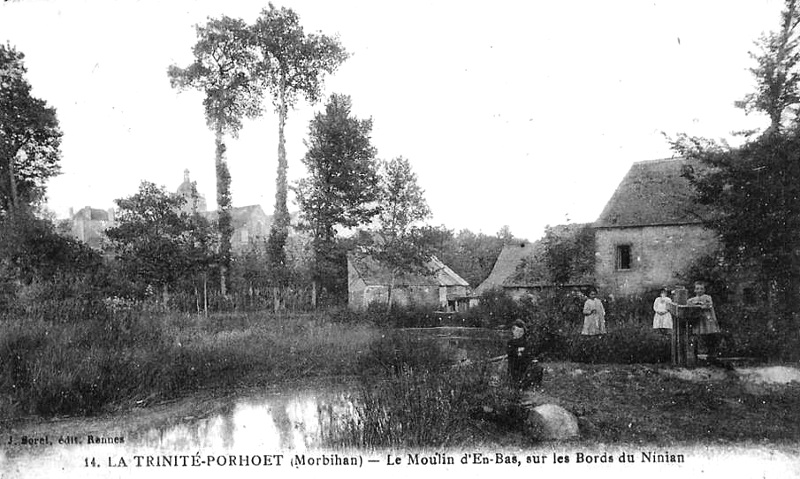 Moulin de la Trinit-Porhot (Bretagne).
