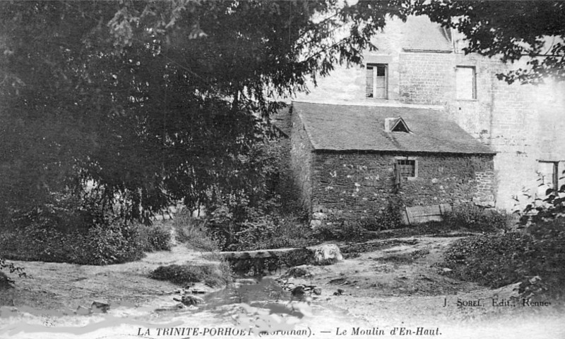 Moulin de la Trinit-Porhot (Bretagne).