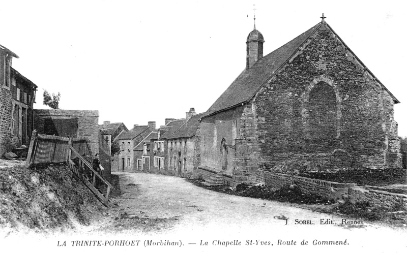 Chapelle Saint-Yves de la Trinit-Porhot (Bretagne).